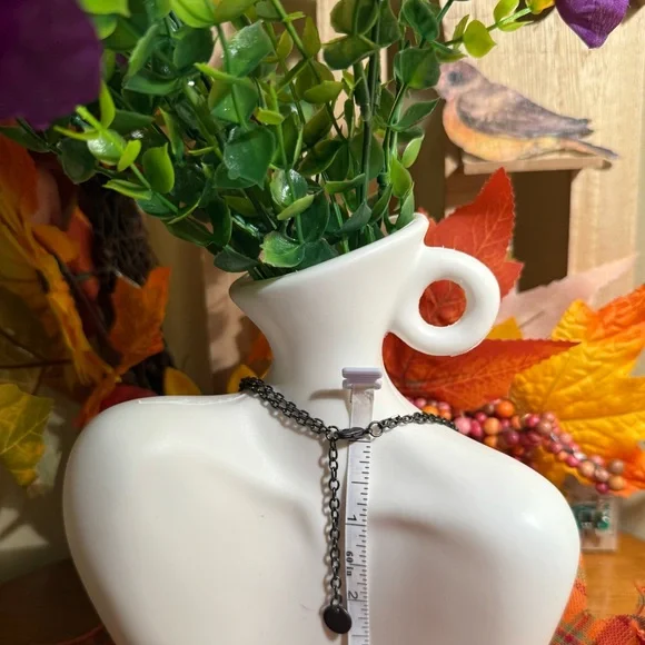 Dior Gunmetal Chain Necklace - Picture 4 of 5